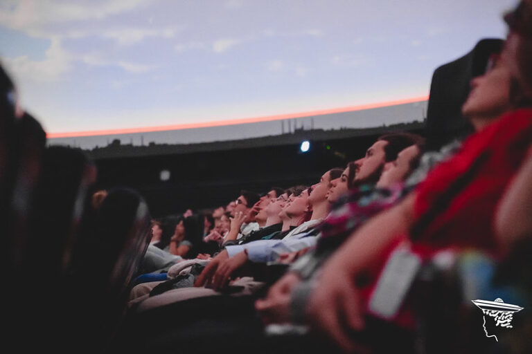 in the Planetarium