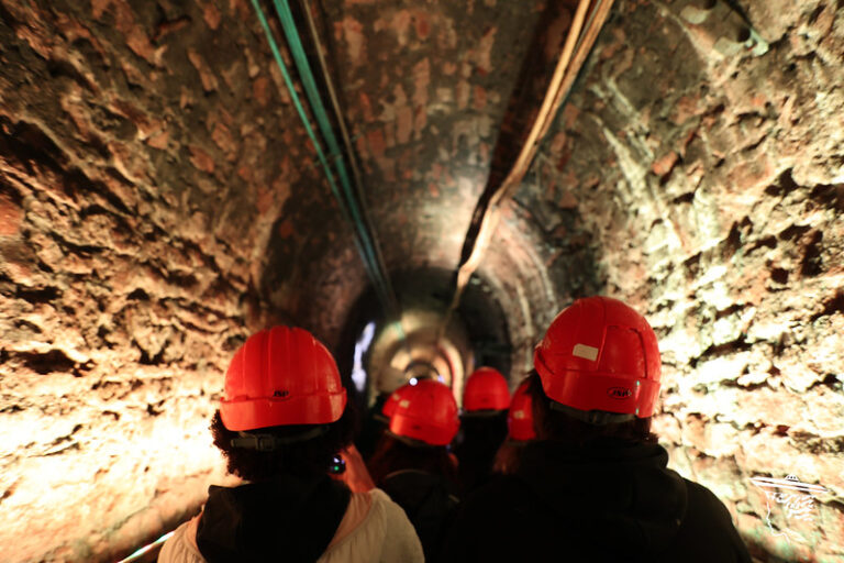 During the excursion to the coal mine